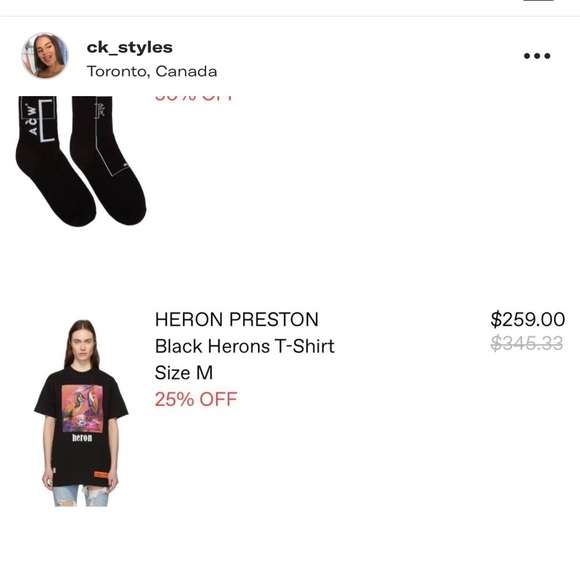 Heron Preston T - Shirt - Picture 3 of 3